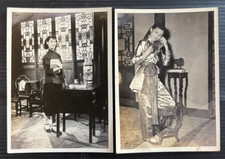 2 OLD PHOTOGRAPHS FROM CHINA FILM FAMOUS CHINESE ACTRESS HONG KONG