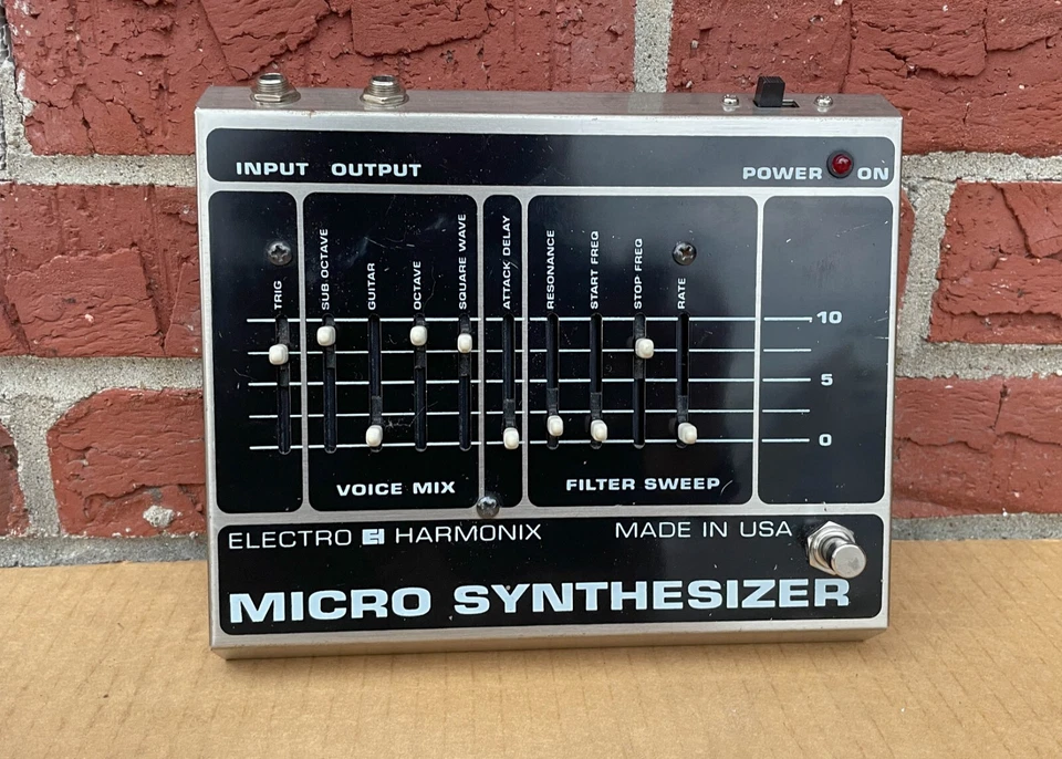 EH Electro Harmonix Micro Synthesizer Analog Guitar Microsynth Vintage Rare - Image 4 of 4