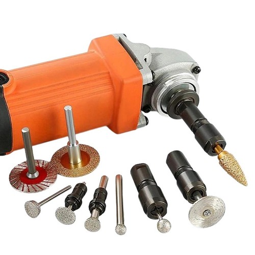2pc 100-type Angle Grinder Modified Adapter To Straight Grinder Chuck M10 Thread - Picture 6 of 9