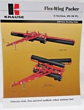 Folleto Krause Flex Wing Packer 4400 Series 3 secciones 20-36 pies