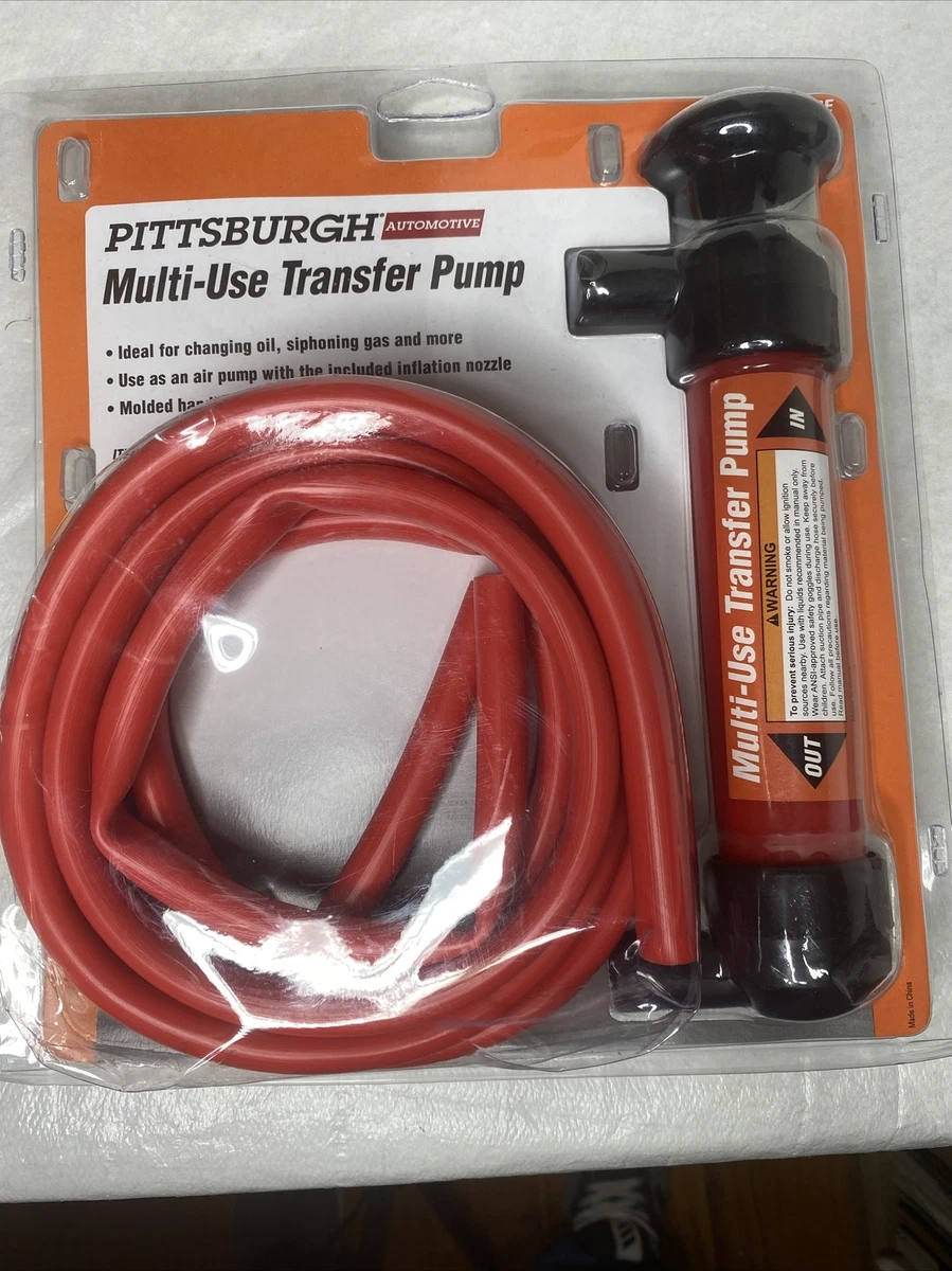 NEW Pittsburgh Automotive Multi Use Transfer Pump 66418 Harbor Freight Tools NIP