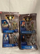 LOT OF 4 XYBER 9 FIGURES NEW IN BOX CHECK DESCRIPTION FOR DETAILS