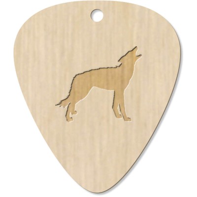 7 x ''Wolf'' Gitarren-Plektren/Anhänger (GP00029205)