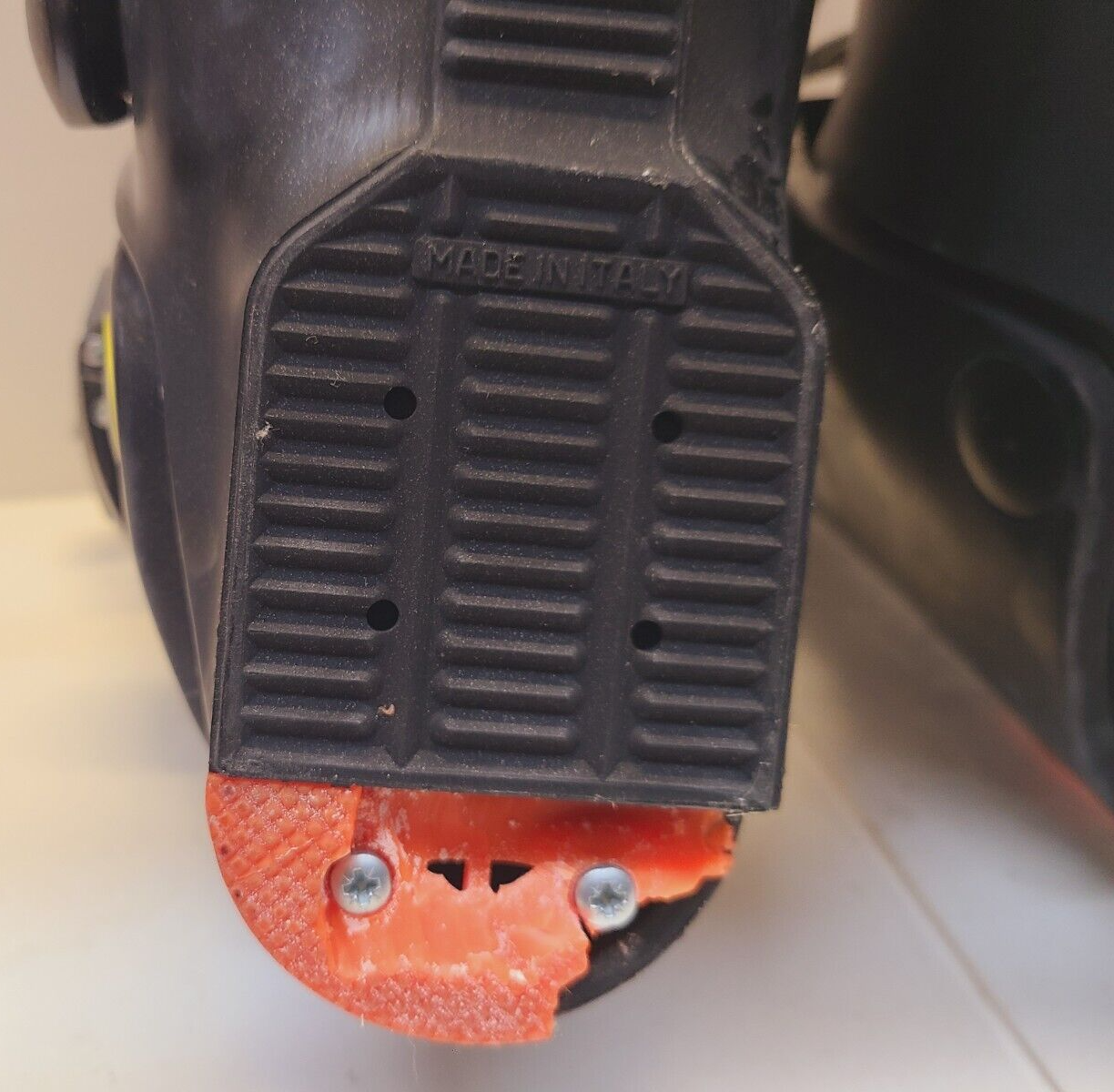 SALOMON Scarponi da sci lunghi downhill metà 4 61 arancione 26 5