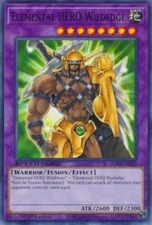 Yugioh! Elemental HERO Wildedge - SGX4-ENE09 - Common - 1st Edition Near Mint, E