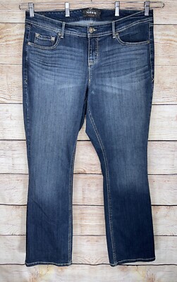 TORRID Premium Barely Boot Women's 18R Dark Medium Stonewash Jeans EUC