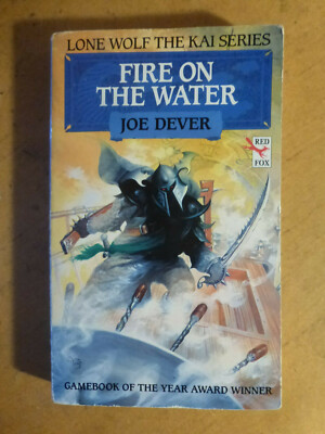 Lone Wolf Book 2 Fire on the Water by Joe Dever and Gary Chalk