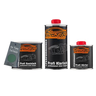 Autolack Set Dose spritzfertig für Tata TAT633 Amazon Green Metallic 1,25L