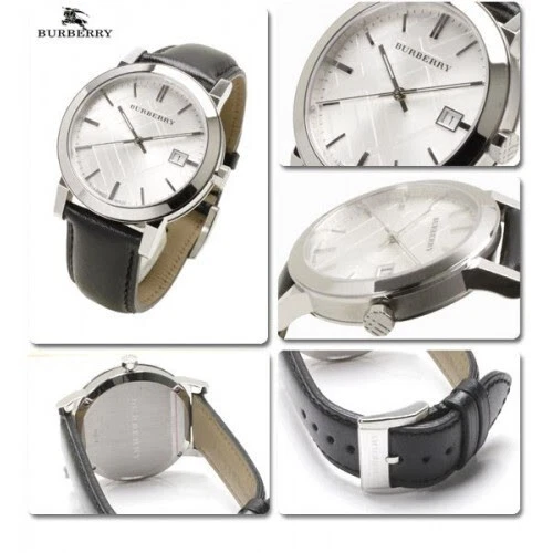 Montre Homme Authentique BURBERRY MADE SUISSE avec Date BU9008. 399 00€ NEUVE