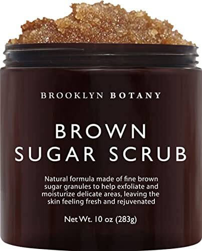 Brown Sugar Body Scrub - Moisturizing and Exfoliating Body, Face, Hand, Foot ...