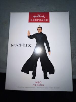 2022 HALLMARK NEO - THE MATRIX KEEPSAKE ORNAMENT NEW IN BOX 