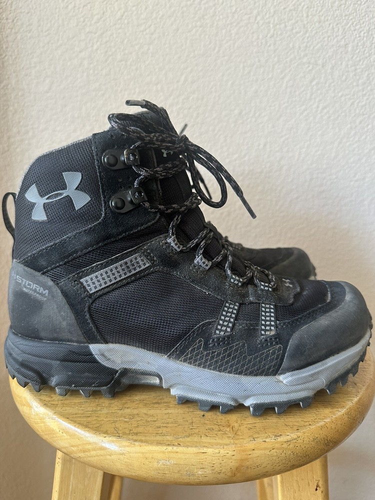 Under Armour Post Canyon Mid Women's Black Waterproof Hiking Boots 7.5
