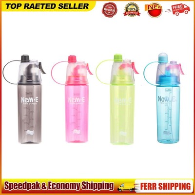 Cold Spray Sport Drinking Water Bottle for Summer Tour Outdoor Bicycle Drinkware