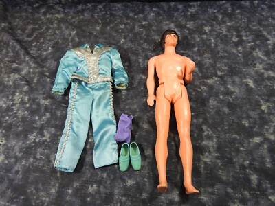 Vintage Barbie Ken Doll 1983 1968 Molded Brown Hair Blue Eyes
