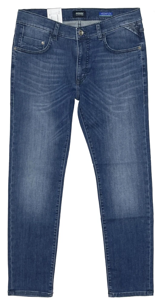 Pioneer Eric W 40 L 34 Megaflex Stretch Jeans blue used 16161.6588 