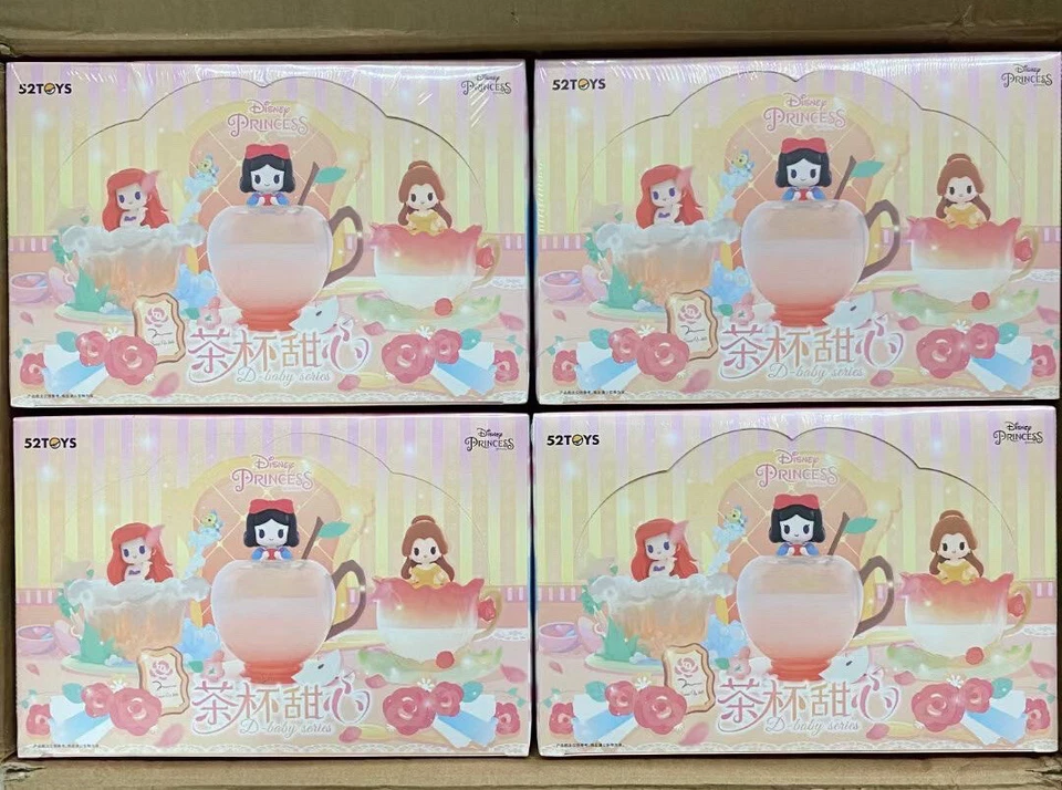 52 ИГРУШКИ Disney принцесса 6 шт. слепая коробка D Baby чайная чашка серии May Chaser HOT - Изображение 4 из 4