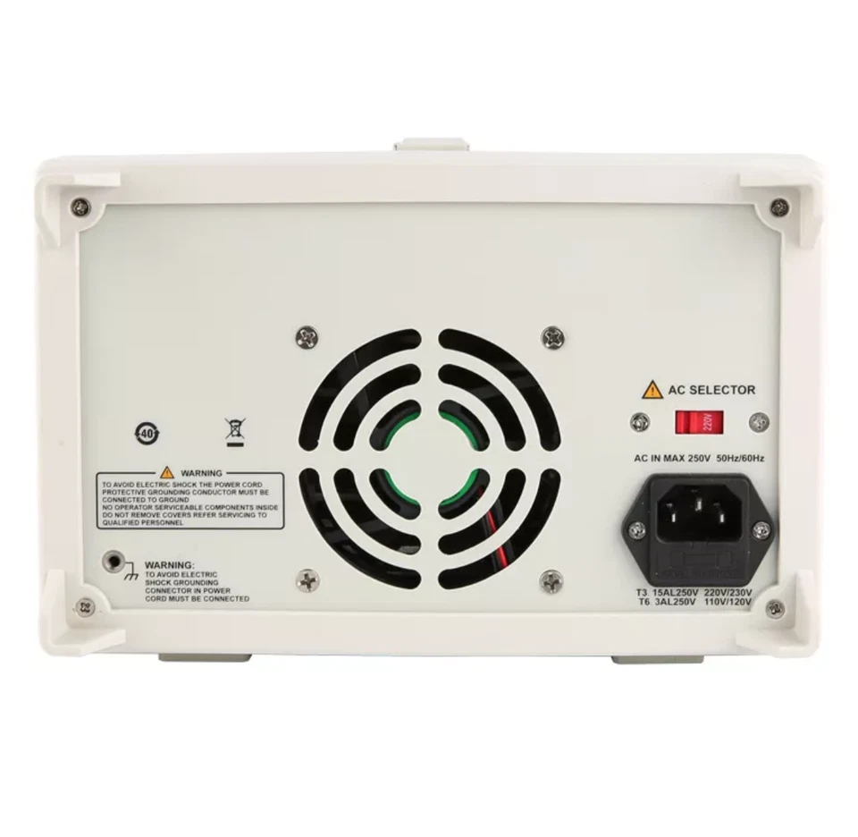 UNI-T UTP3305-II Stromversorgung Linear Programmable Labornetzteil 3 Kanal 335W - Bild 3 von 4