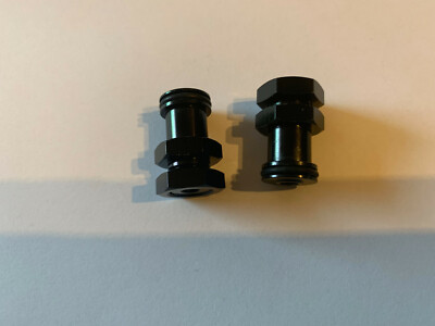 Reely 2x Alu Radmitnehmer Generation X3S Umbau1:10 auf 1:8 Räder 17mm 6-Kant