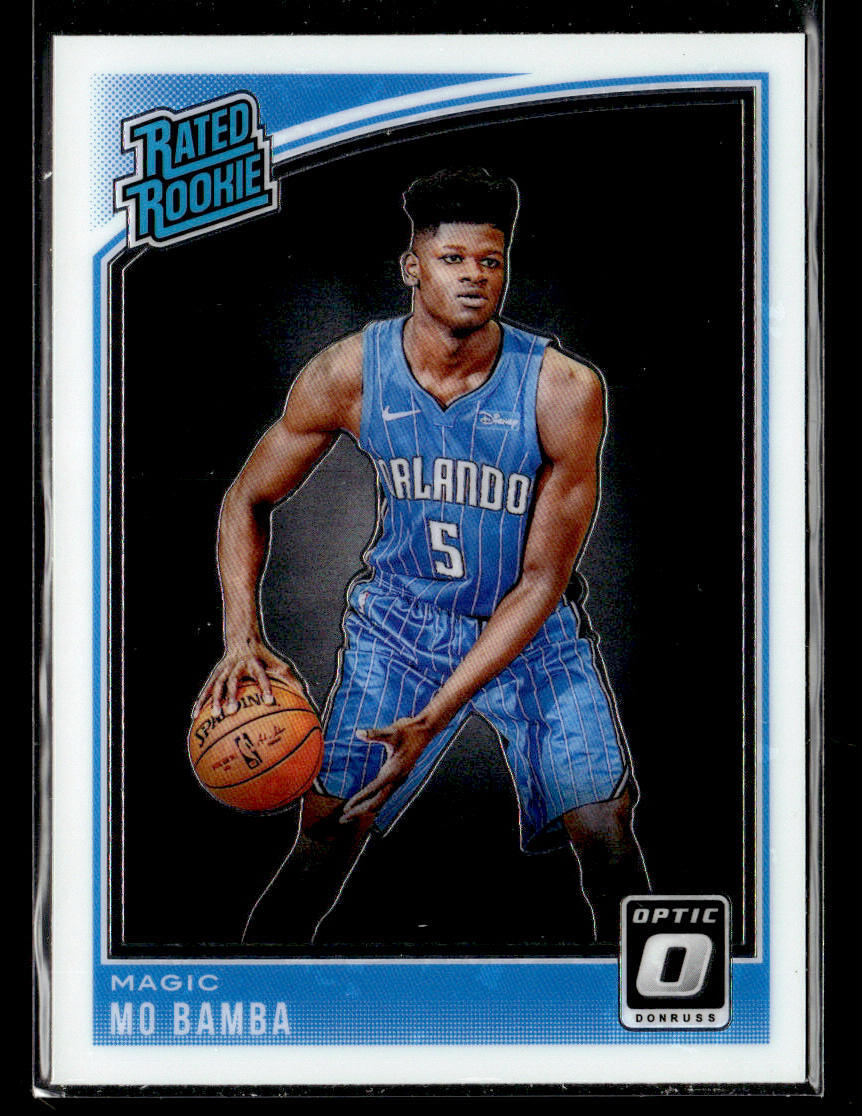 2018-19 Donruss Optic #160 Mo Bamba Rookie Card Orlando Magic