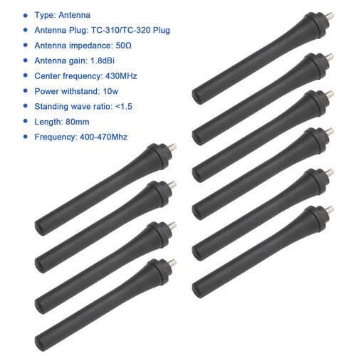 Radio Short 400-470Mhz HYT-TC310 Antenna for Hytera TC310 TC320 Walkie Talkie S1 - Picture 12 of 17