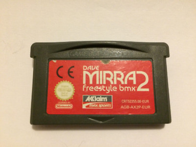 Dave Mirra Freestyle BMX 2 Spiel Nintendo Gameboy Advance - nur Patrone