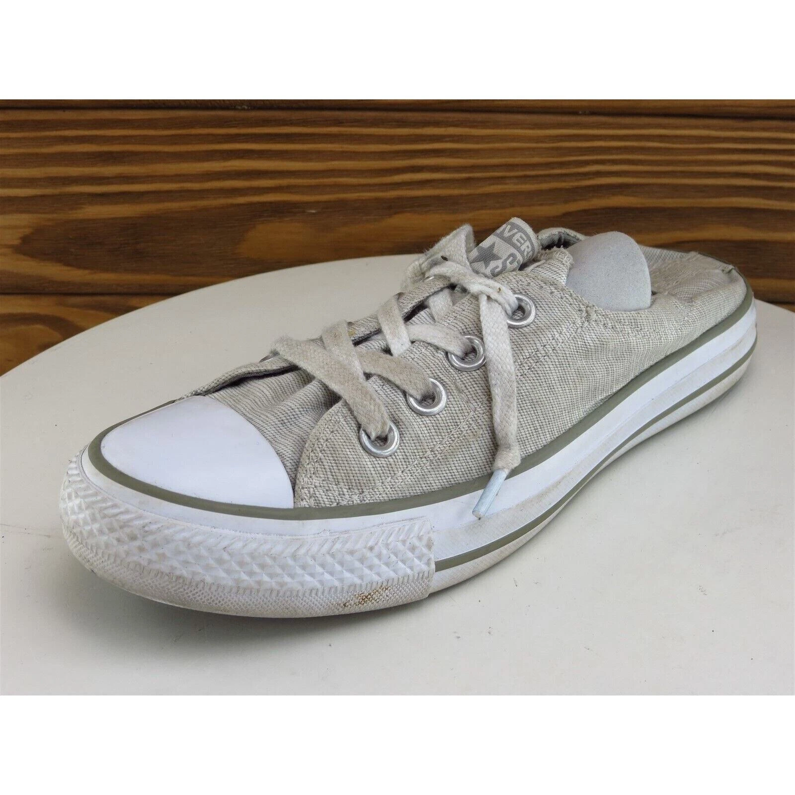 Sneakers Converse taglia 7 tessuto grigio medio all star stringate donna