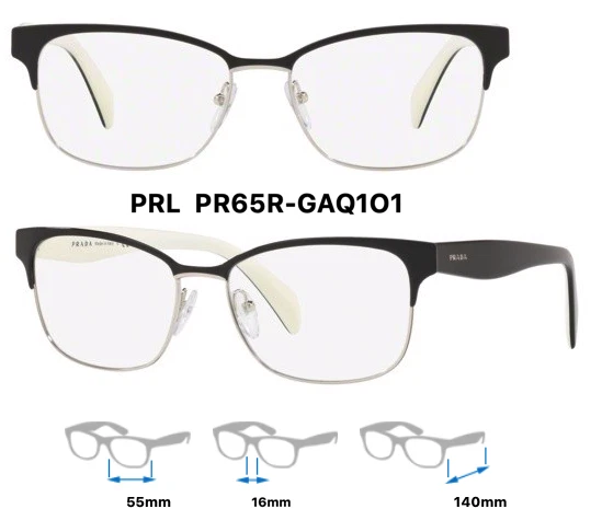 Оправы для очков Prada VPR65R унисекс (несколько цветов) 100% подлинные и новые - Изображение 3 из 3