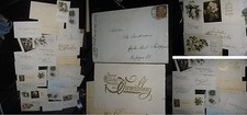 Orig. Lot Karten 3.Reich Letter Hochzeit Haste Land Verm&auml;hlung Kuvert Briefmarke