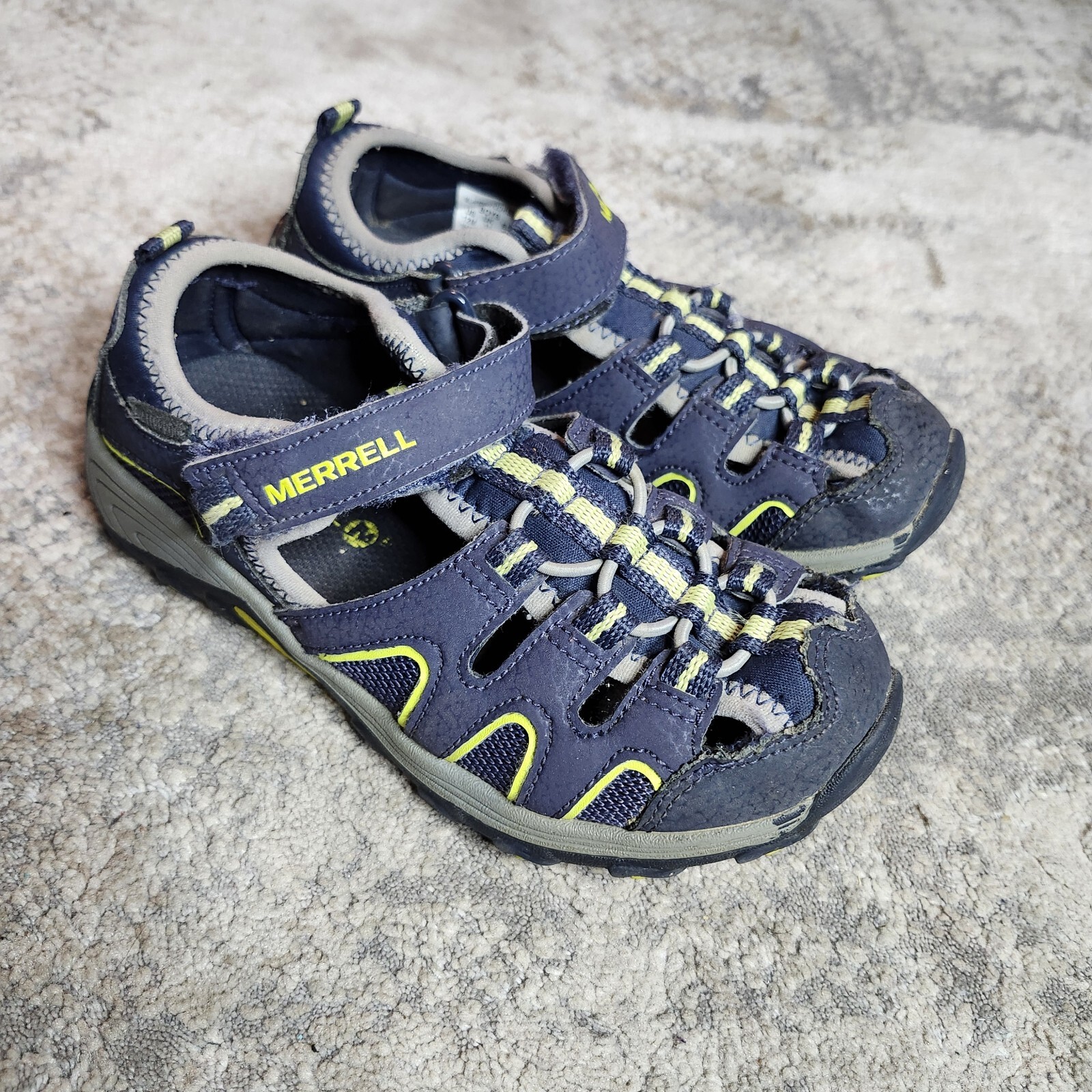 Merrell Hydro Hiker Trail 12 M sandali da trekking scarpe giovani blu verde