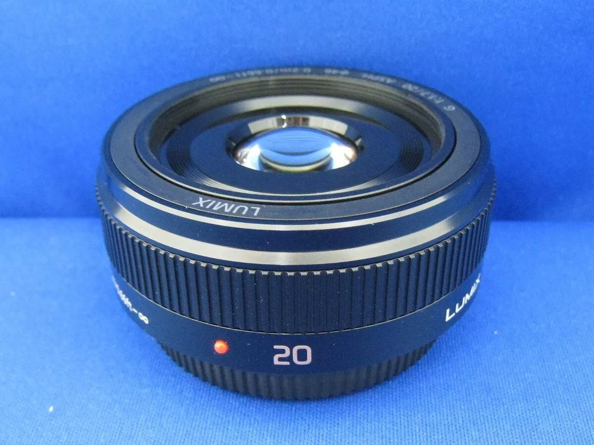 Panasonic LUMIX G 20mm F/1.7 II ASPH. H-H020A Black from Japan