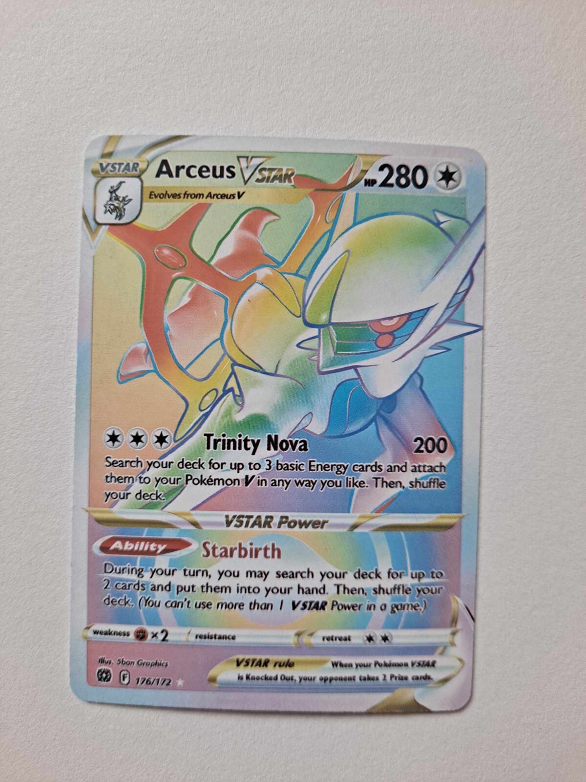 Arceus VSTAR (176/172) [Sword & Shield: Brilliant Stars] Near Mint