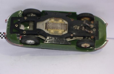 JOUEF VOITURE DE Circuit Jaguar Type E Verte 1/43 - Slot Car EUR 40,00