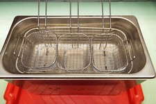 QTY3 MEDIUM Mesh SMALL Ultrasonic Cleaner Basket PARTS JEWELRY CLEANING DEGREASE