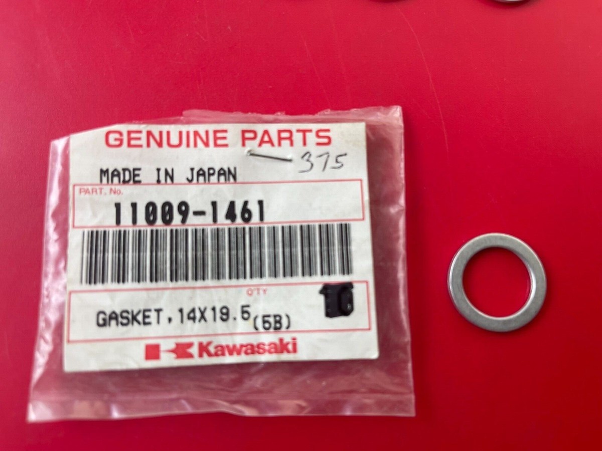 NOS KAWASAKI 11009-1461 GASKET,14X19.5X1.4 (ACTIVE #) | eBay