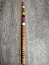 Vintage Forster Croquet Mallet Handle Stick Wooden Replacement Only No Head Used