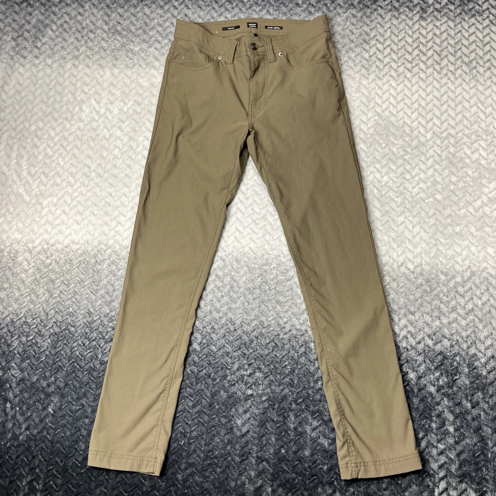 Prana Pants Mens 30x30 Brown Brion II Slim Hiking Stretch Trail Outdoors Fishing