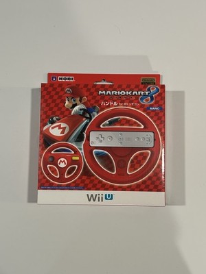 Hori Mario Kart 8 Steering Wheel Mario Red w/Box - Nintendo Wii U