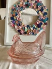 Vintage Fenton Hen On Nest
