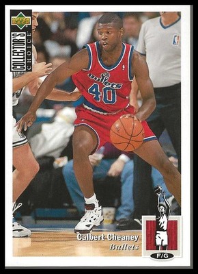 1994-95 Collector's Choice #40 Calbert Cheaney