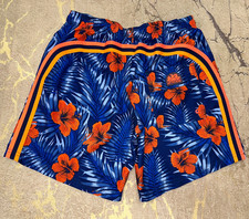 2025 Sundek M Floral Beach Elastic Swim Board Shorts Trunks Bath Suit Size M