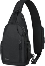 Small Sling Bag Crossbody Backpack Over the Shoulder Bag for Men Women Travel...