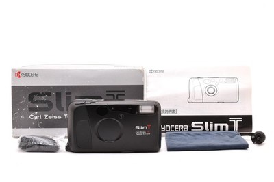 [MINT w/ Box] Kyocera Slim T Yashica T4 35mm Point & Shoot Camera From JAPAN