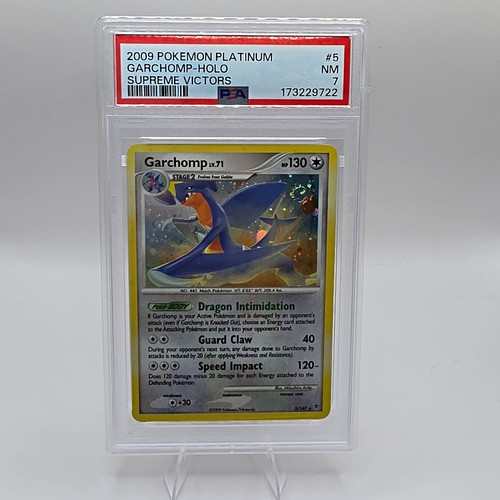 Garchomp 5/147 Supreme Victors Holo + Swirl