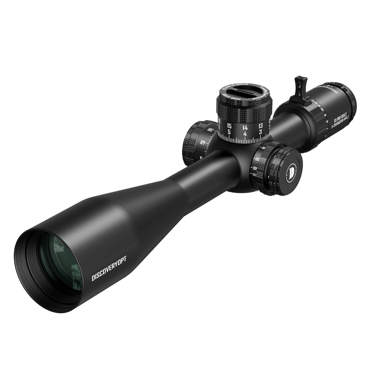 Discovery Optics ED GEN II 5-25x56 FFP MRAD 34mm Zero Stop