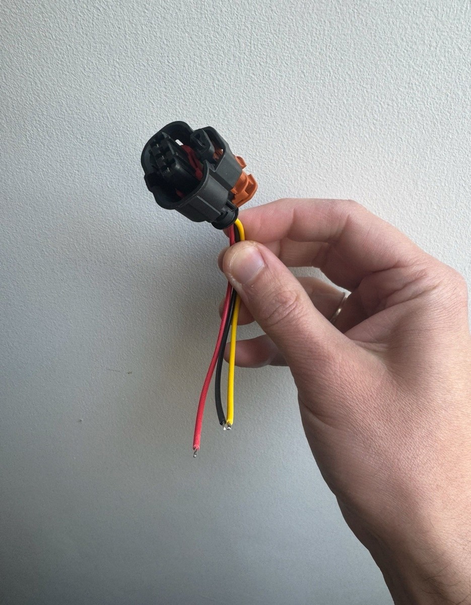 Connecteur Bobine D'allumage 3 Broches Femelle - Compatible Peugeot, Références 13801763, F872100, 13820323