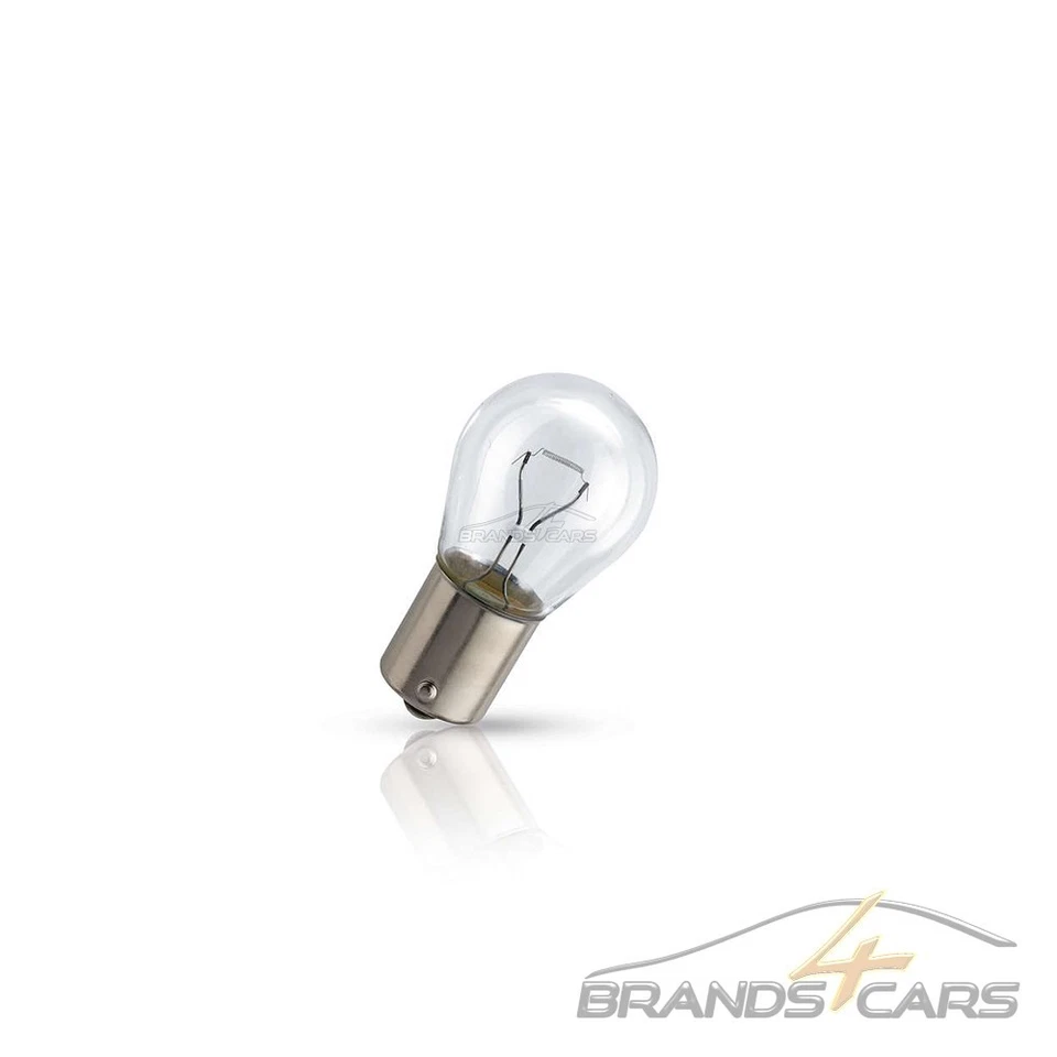 GLÜHLAMPE PHILIPS P21W 12V 21W BA15s VISION BLINKLEUCHTE BREMSLICHT 10x STÜCK - Bild 3 von 4