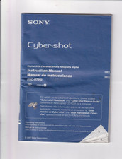 Sony Cyber-SDSC-H7/H9 Original Manual 34 pages