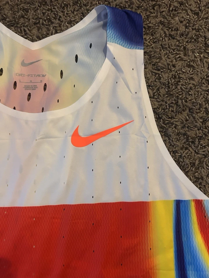 Nike Pro 2025 Team Issued Racing Singlet | Heat Map | Men’s Large - Image 3 of 4