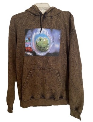 Cactus Jack Travis Scott Astronomical World Event Brown Hoodie Men s Size Small