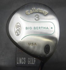 Ladies Callaway Big Bertha 3 Wood Ladies Graphite Shaft Callaway Grip